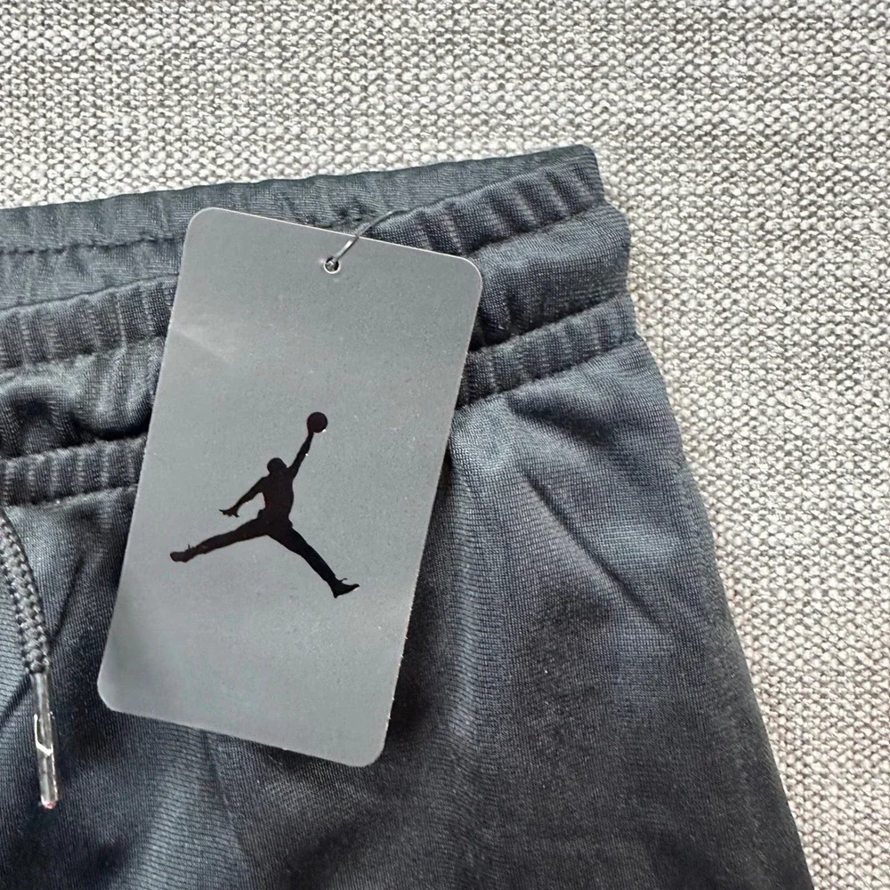 Jordan Jogger Pants Boys Large  Black Like New Nike Air Jumpman Graphic Track